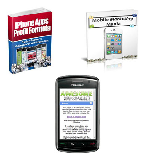 Product picture Iphone Apps Profit Formula + Mobile Marketing Mania + Bonus
